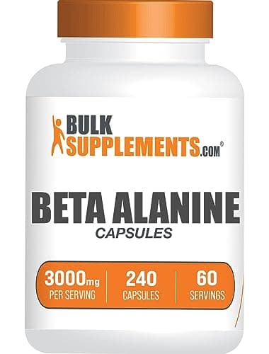 BulkSupplements.com Beta Alanine Capsules - Beta Alanine…