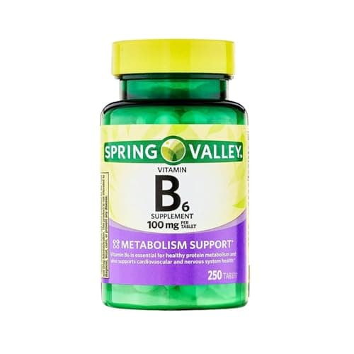 Vitamin B6 100mg – 250 Tablets