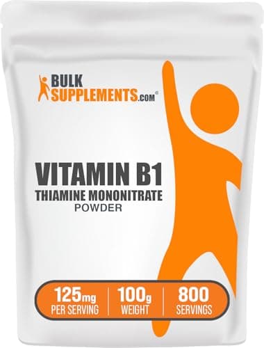 BulkSupplements.com Thiamine Mononitrate Powder - Vitamin B1…