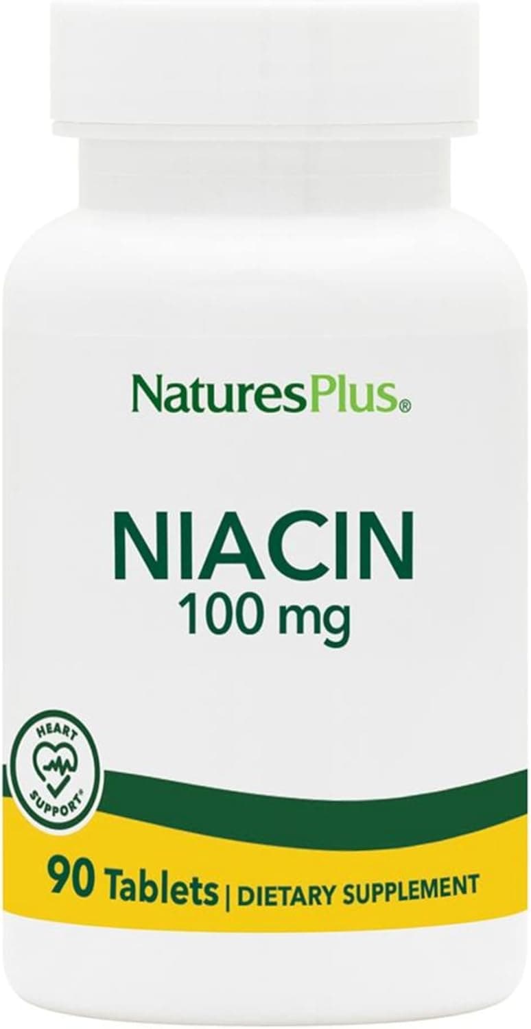 NaturesPlus Niacin - 100 mg