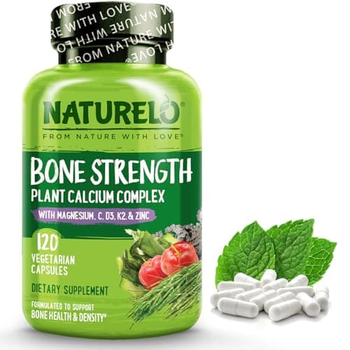 NATURELO Calcium Supplement - with Vitamin C