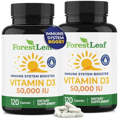 ForestLeaf - Vitamin D3 IU Weekly Supplement - Vitamin D…
