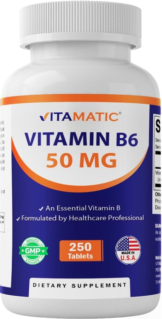 Vitamatic Vitamin B6 (Pyridoxine HCI)