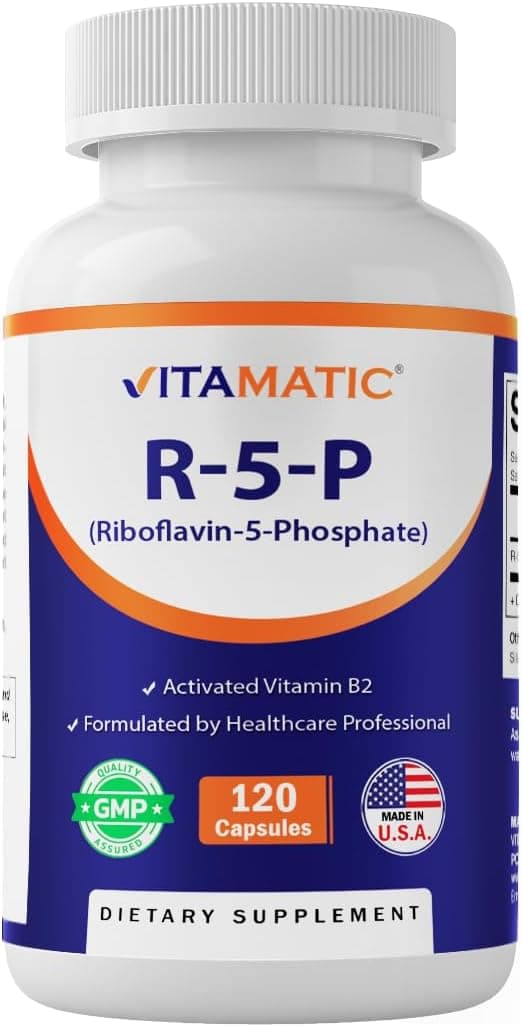 Vitamatic R-5-P Riboflavin-5-Phosphate (Vitamin B2) 50 mg…