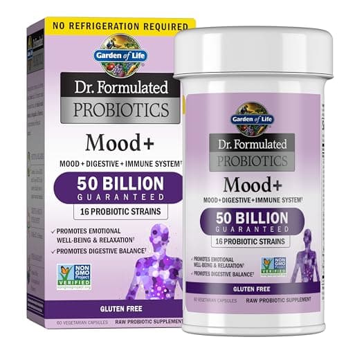Garden of Life Dr. Formulated Probiotics Mood+ - 50 Billion…