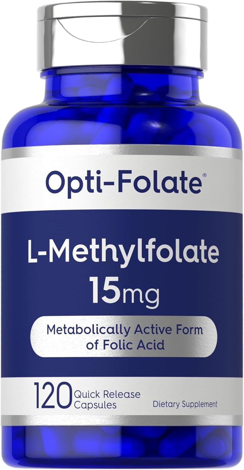 Carlyle L Methylfolate 15mg | 120 Capsules | Value Size | Max…