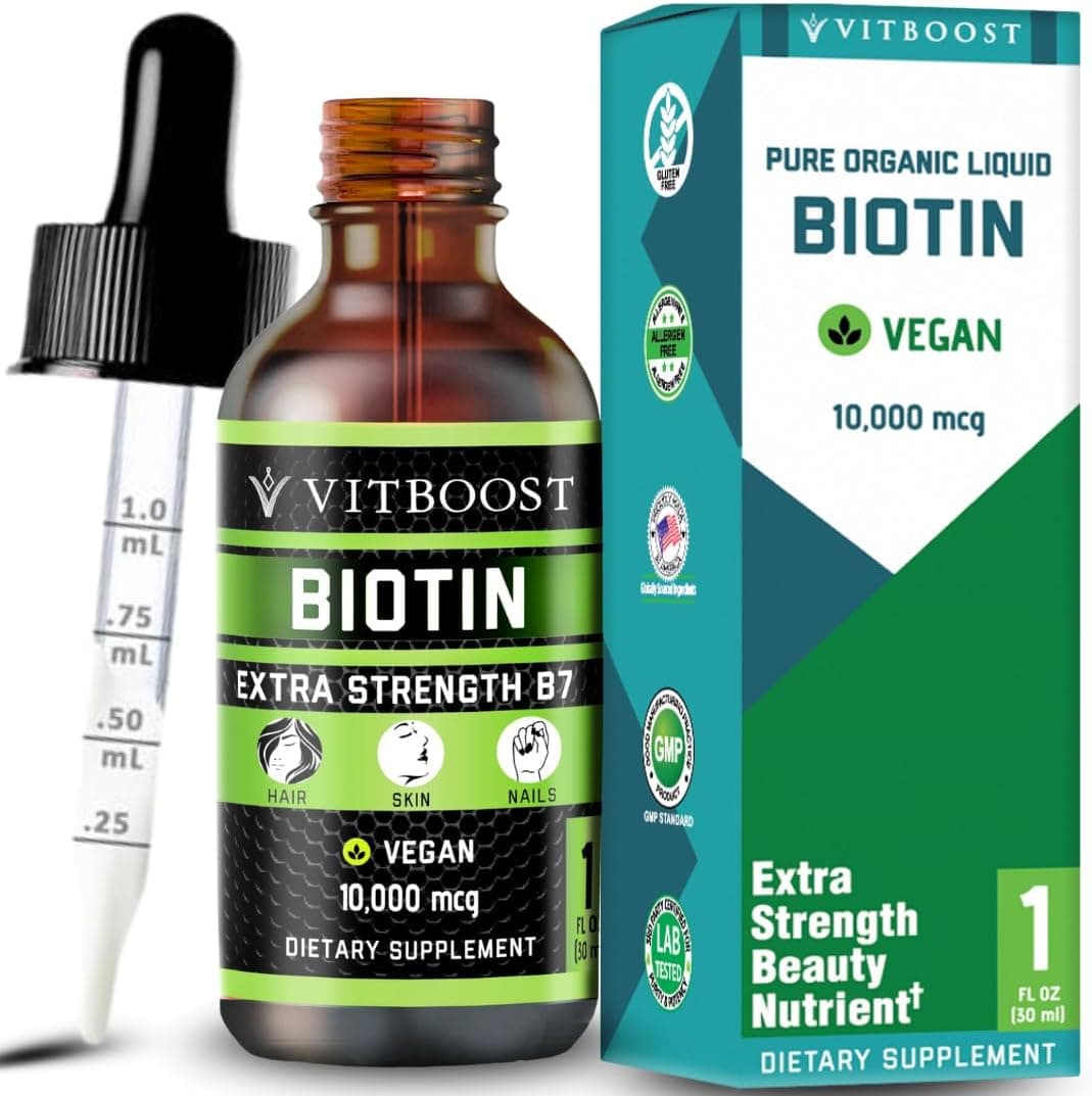 Vitboost Liquid Biotin Drops 10
