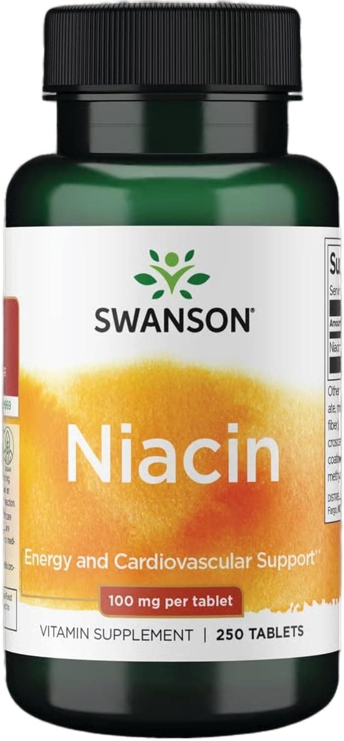 Swanson Niacin (Vitamin B3) - Vitamin Supplement Supporting…
