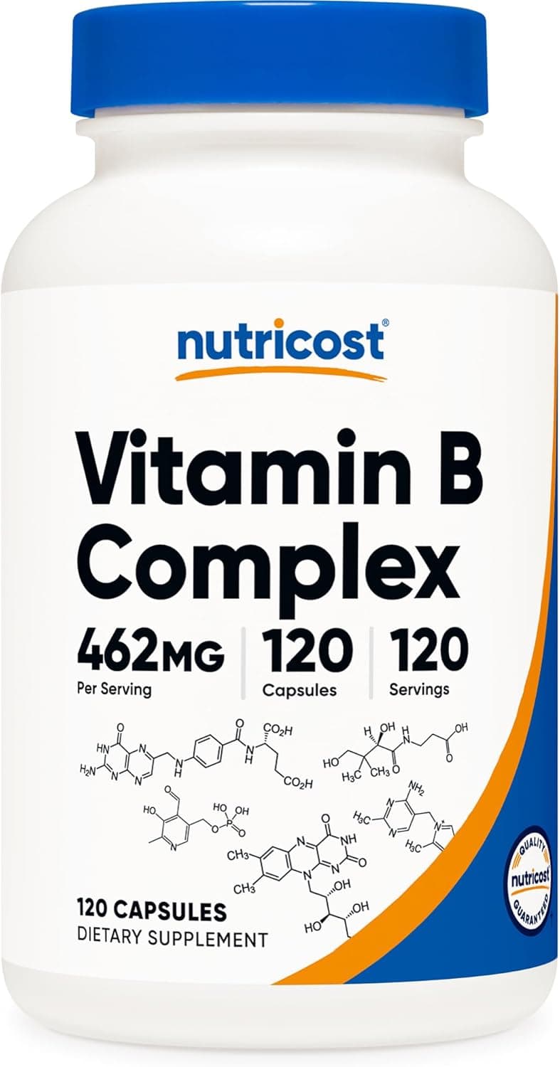 Nutricost High Potency Vitamin B Complex 462mg
