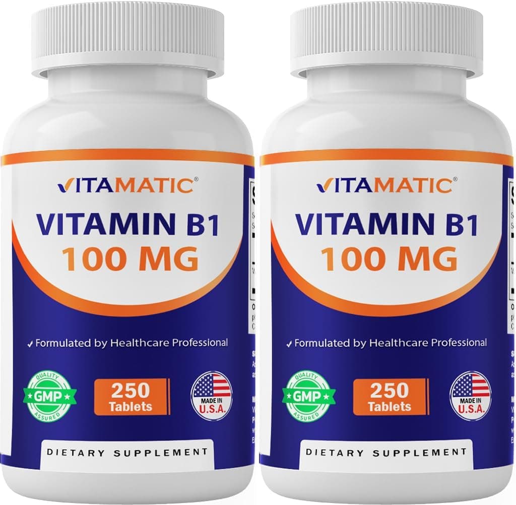 Vitamatic Vitamin B1 (As Thiamine Mononitrate) 100mg – 250…