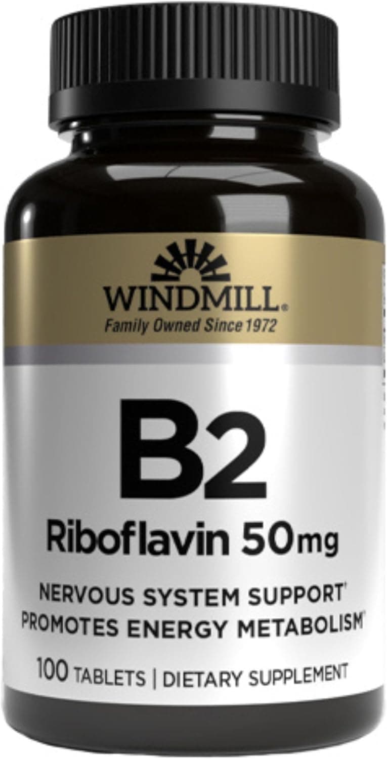 VIT B-2 TABS 50 MG WMILL 100
