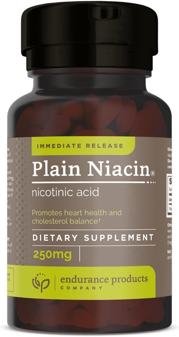 Endurance Products Endur Plain Niacin (Nicotinic Acid)
