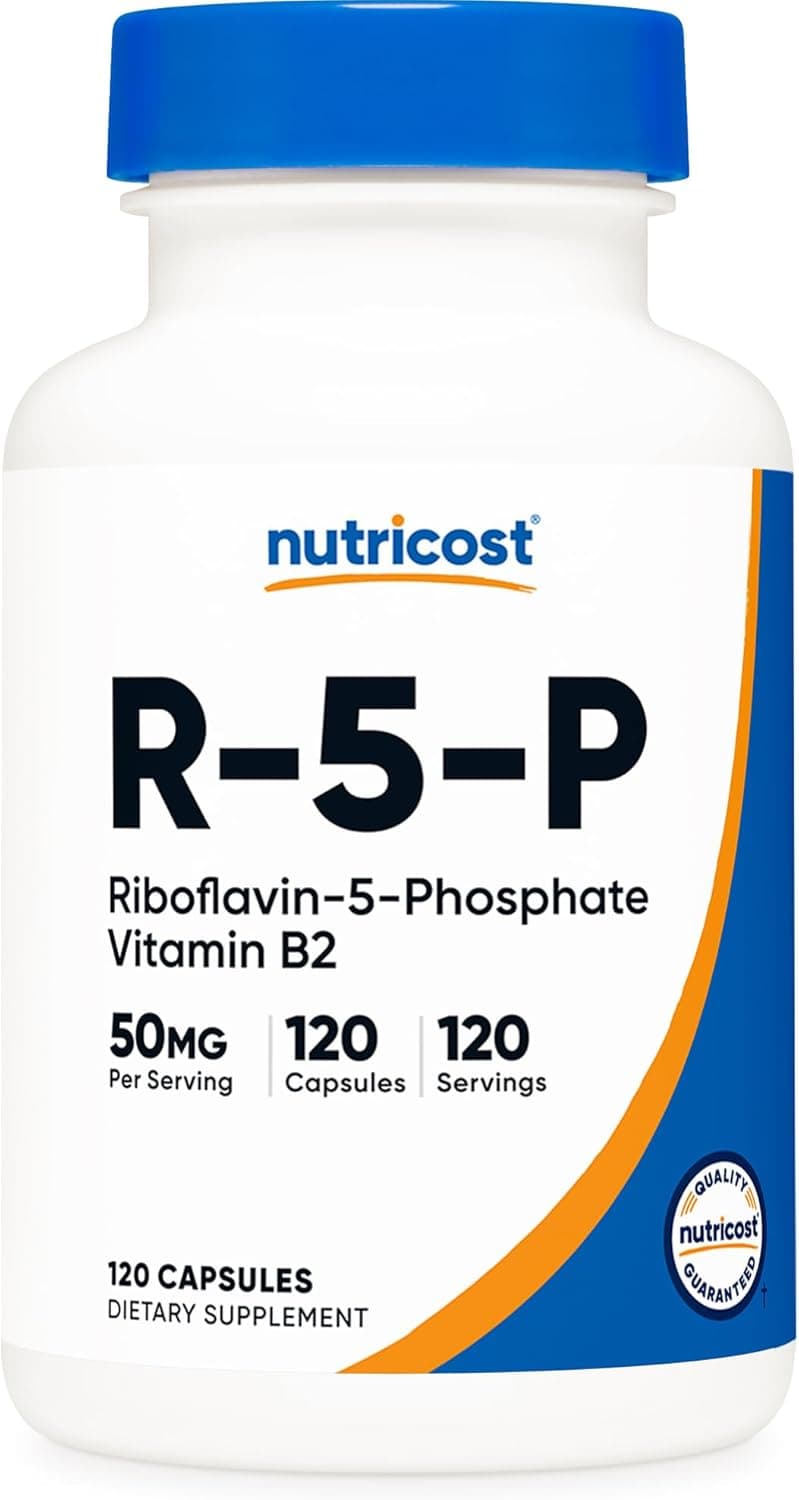 Nutricost R-5-P (Riboflavin-5-Phosphate) (Vitamin B2) 50 MG