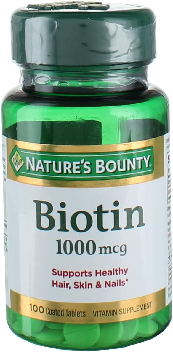 Nature's Bounty Energy Health Biotin Coated Tablets