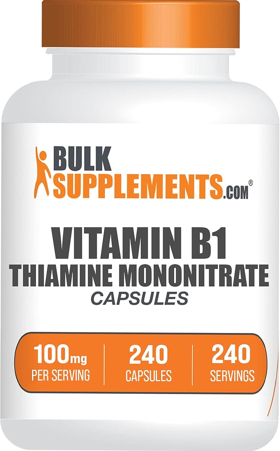 BulkSupplements.com Thiamine Mononitrate Capsules - as Vitamin…