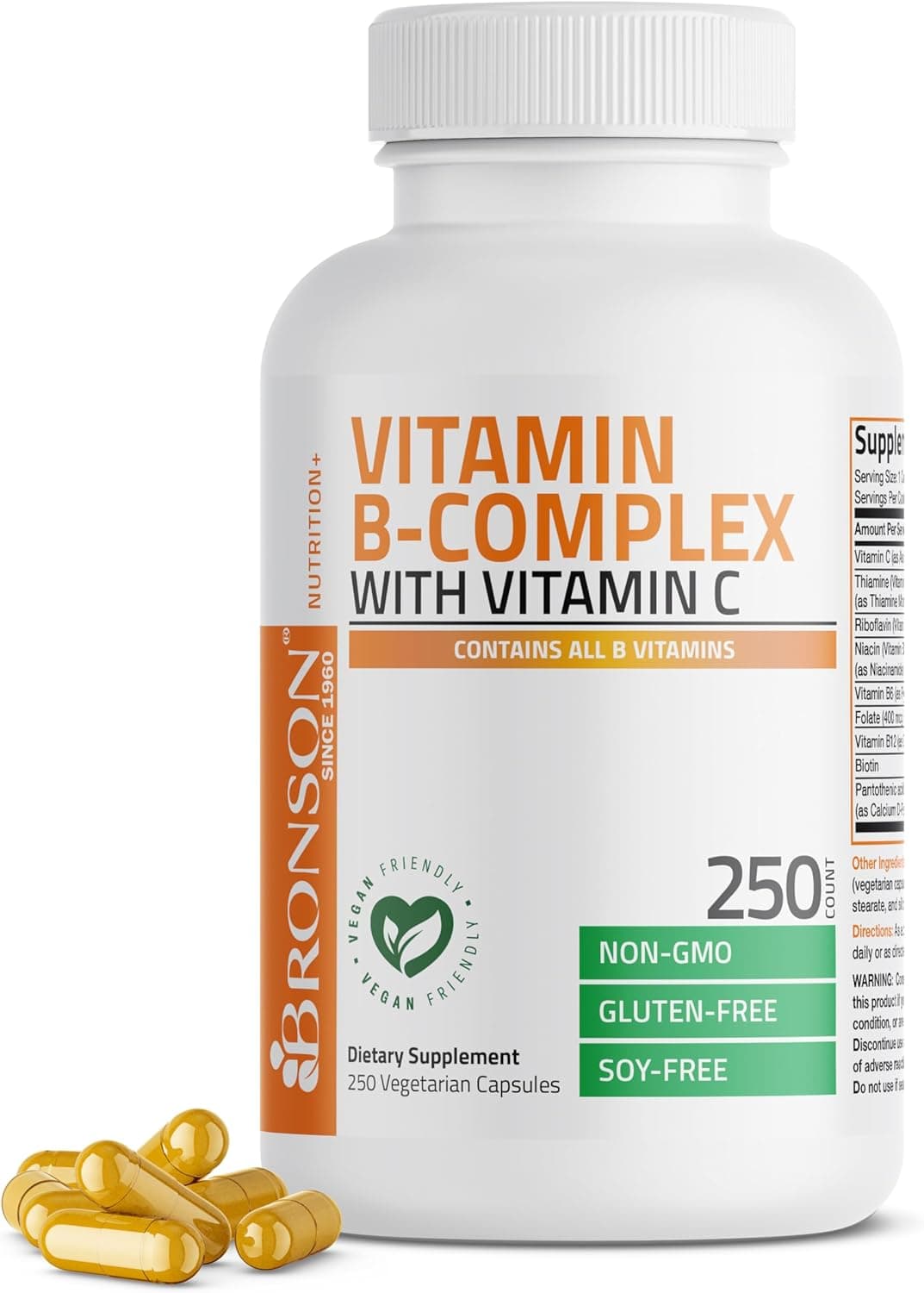 Bronson Vitamin B Complex with Vitamin C