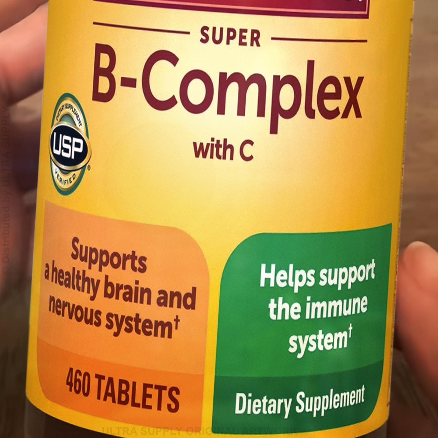 Super B Complex with C Tablets (460 Count. Value Pack) high…