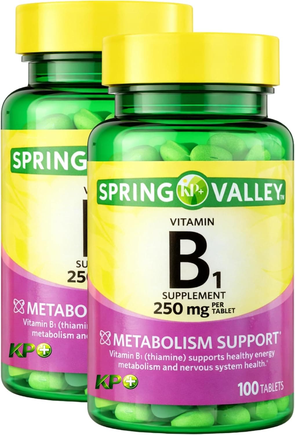 KP+ Vitamin B1 250 mg | Thiamine Supplement for Energy…