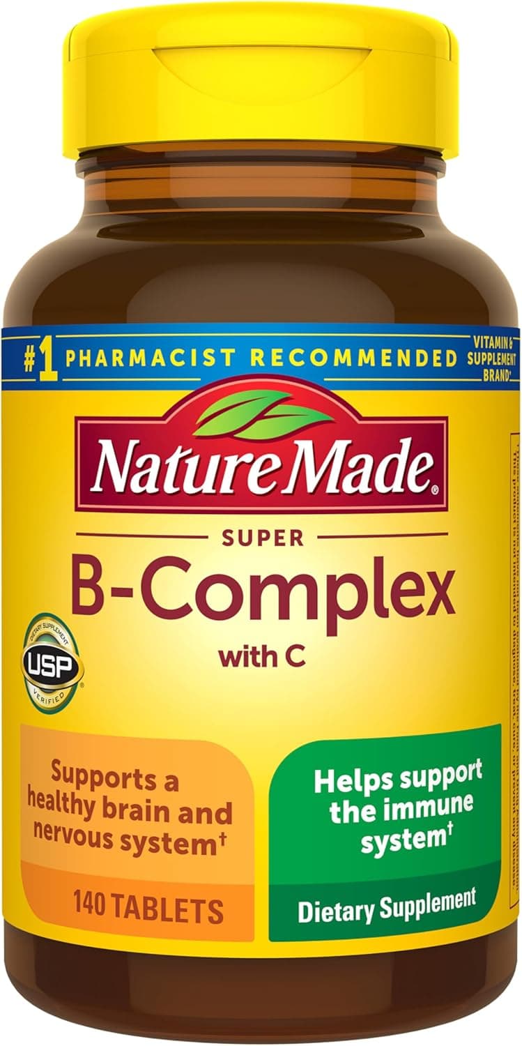 Nature Made Super B Complex with Vitamin C & Folic Acid