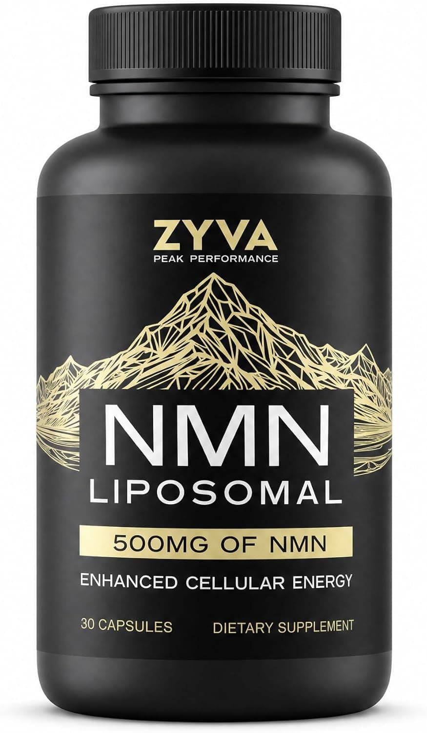 ZYVA Liposomal NMN Supplement 500mg – Supports Healthy NAD+…