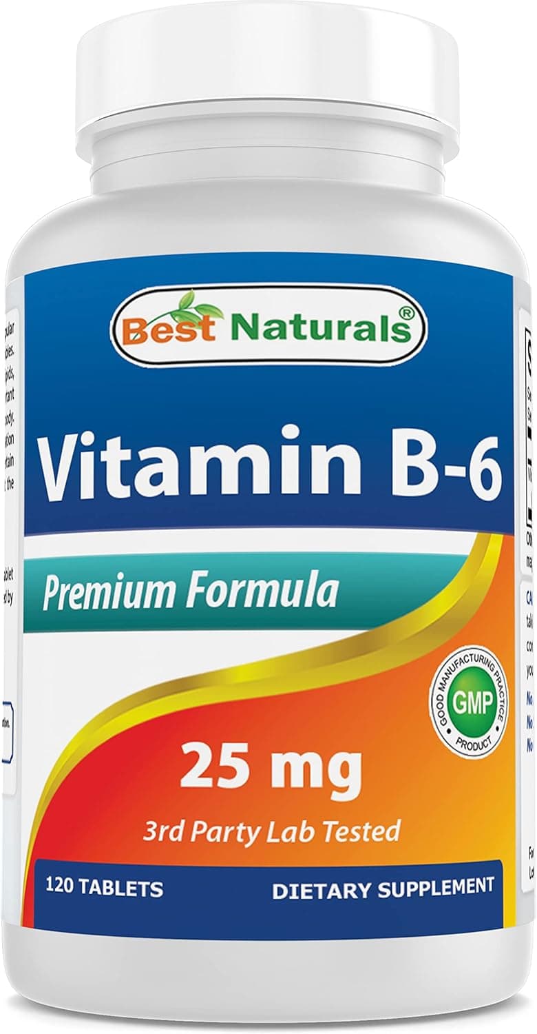 Best Naturals Vitamin B6 25mg