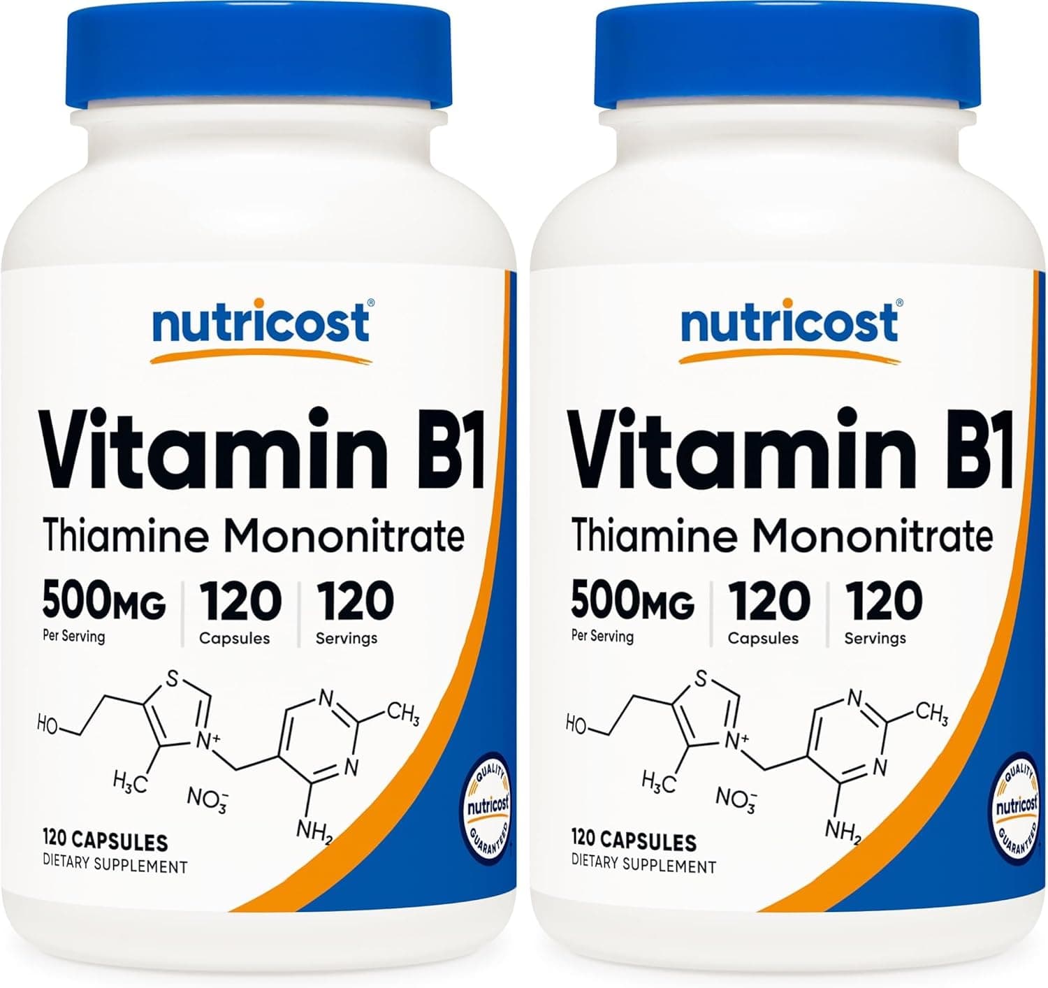 Nutricost Vitamin B1 (Thiamine) 500mg